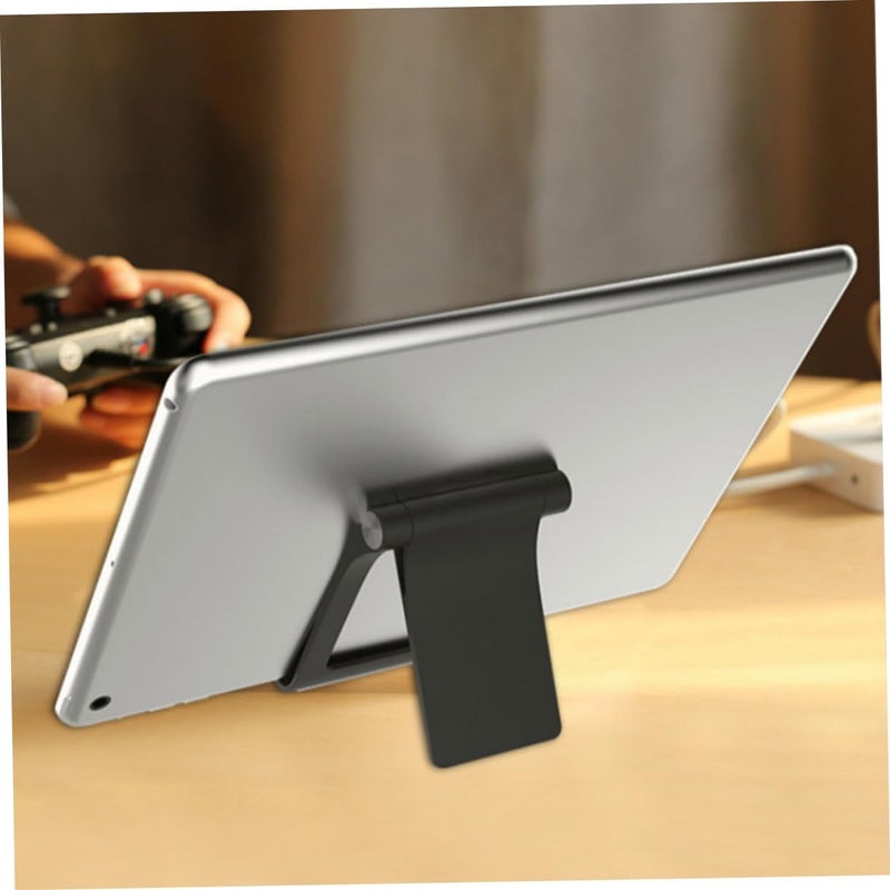 Tablet Desk Stand Rotatable Foldable Cell Phone Holder Phone Bed Stand Support Non-Slip Pad Fashion Cd Grain - Image 5