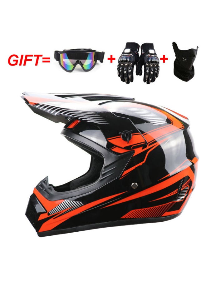 ABS Motorcycle Half Helmet for Off-Road Riding, Four Seasons, Small