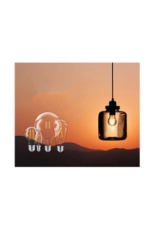 ESNCO E27 LED Bulbs Globe Vintage Filament Led Light Bulbs 8W 850LM(Equal. 75W) G95 No Flicker Edison Screw LED Bulbs, 2700K,Non-dimmable, 2 Packs(G95-E27)  - Image 3