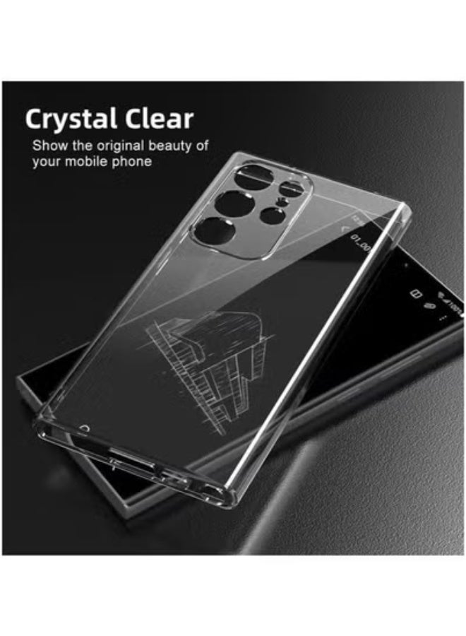 JAJEEK Crystal Clear Soft TPU Case for Samsung Galaxy S24 Ultra – Slim Shockproof Transparent Back Cover with Anti-Yellowing, Scratch Protection, Flexible Silicone Shell with Precise Cutouts for Buttons & Camera – Lightweight, Durable Fit - Image 2