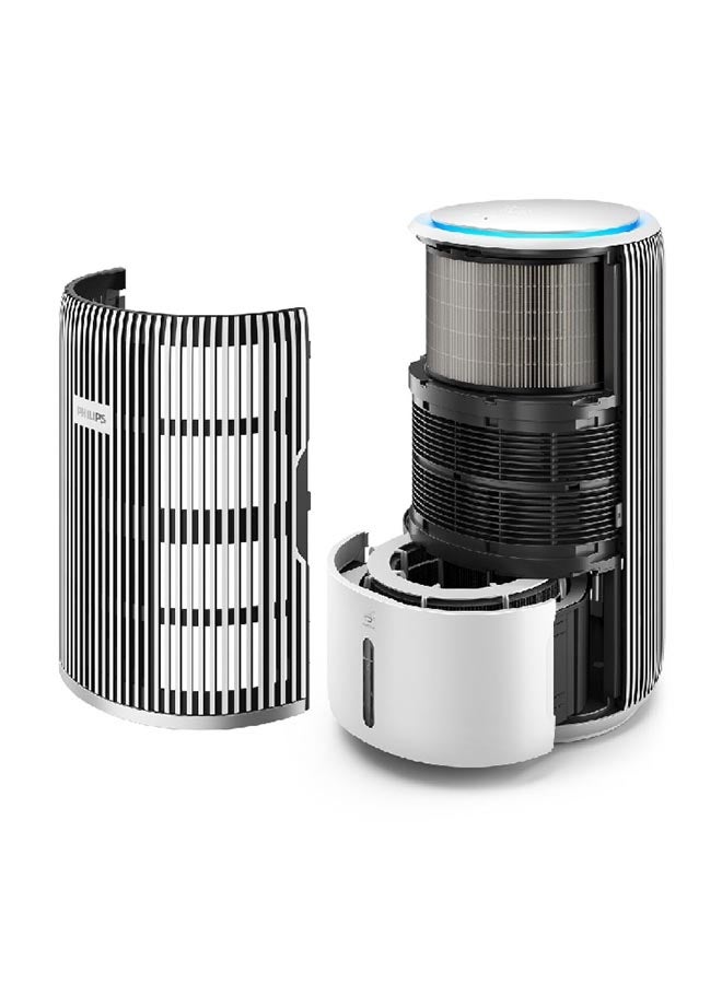Philips Smart 2-in-1 PureProtect Water 3400 Series Air Purifier and Humidifier AC3420/10 White - Image 3