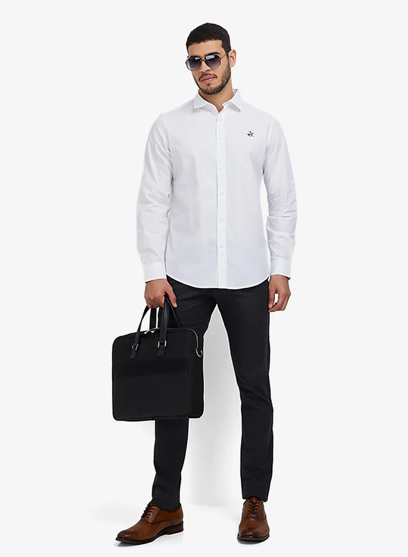 BEVERLY HILLS POLO CLUB Casual Long Sleeve Shirt