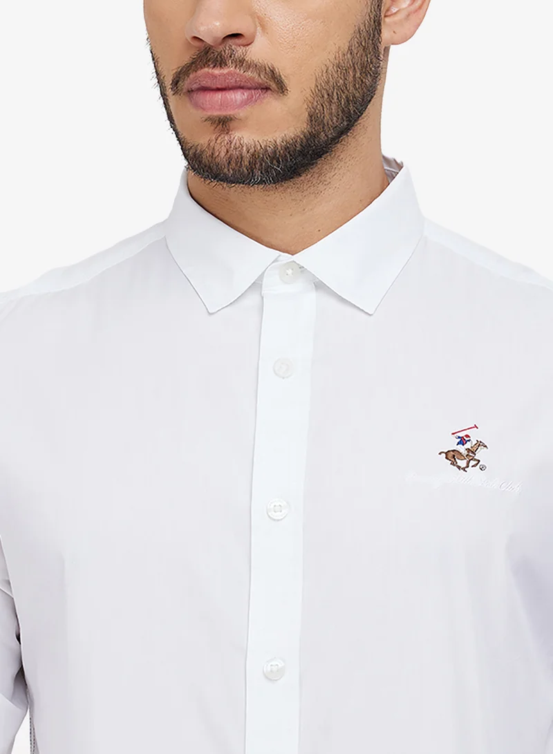 BEVERLY HILLS POLO CLUB Casual Long Sleeve Shirt