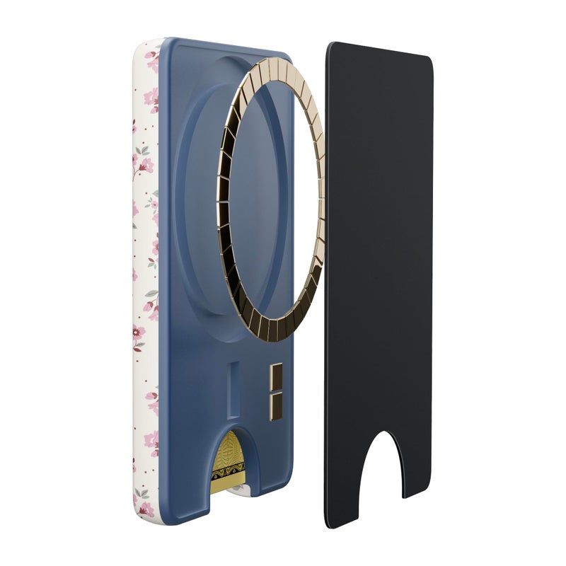 Casely MagWallet | Cottage Charm | Cottagecore | Slim Wallet Card Holder | Compatible with MagSafe | Soft-Touch Hard Silicone | Holds Up to 3 Cards - Image 5