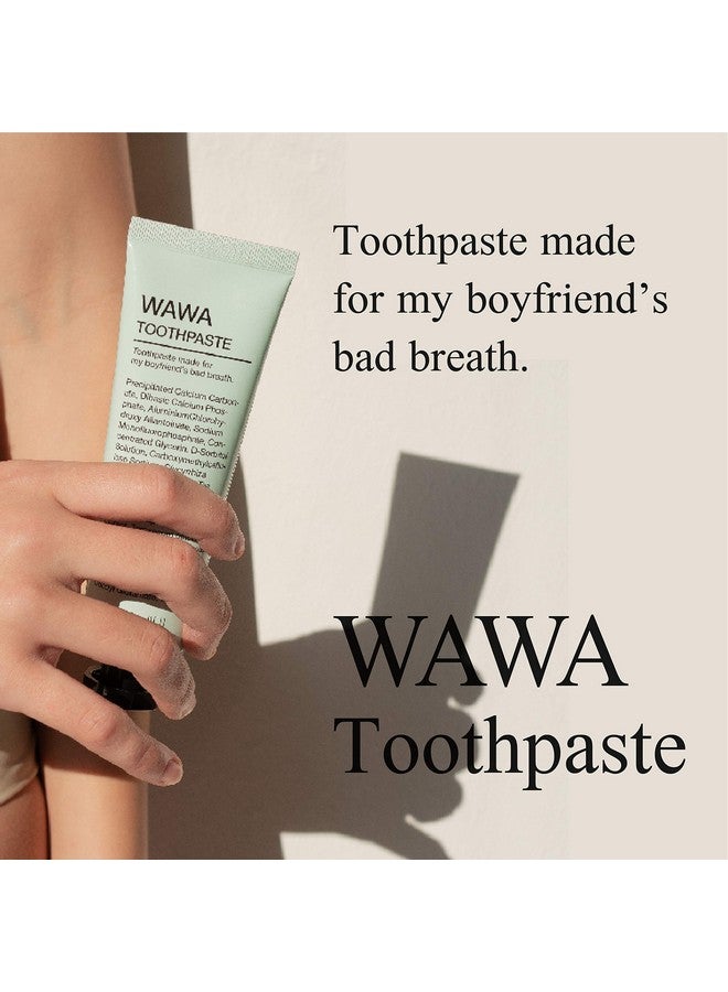ROROBELL Orobell Wawa Toothpaste Made For My Boyfriend'S Bad Breath Sensitive Teeth Improvement Of Gum Problems/Peppermint Flavor/Made With Wasabi I 3.53 Fl.Oz (Pack Of 3) - Image 4