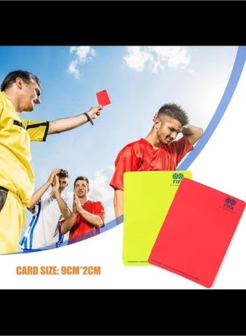 Referee Set, Referee Cards, Football Referee Card Set, Sports Referee Set, Sports Football Referee Cards Set for Football Game, Trainer Referee, Choose Mark Teacher - Image 5