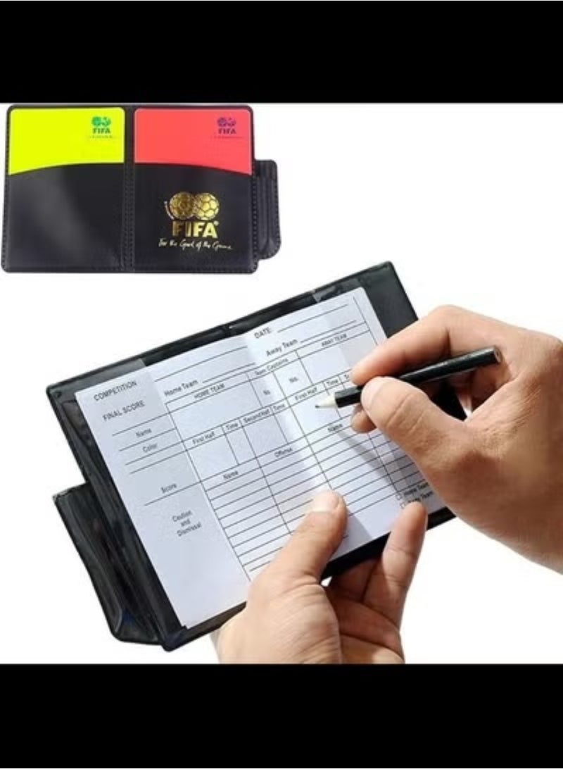 Referee Set, Referee Cards, Football Referee Card Set, Sports Referee Set, Sports Football Referee Cards Set for Football Game, Trainer Referee, Choose Mark Teacher - Image 2