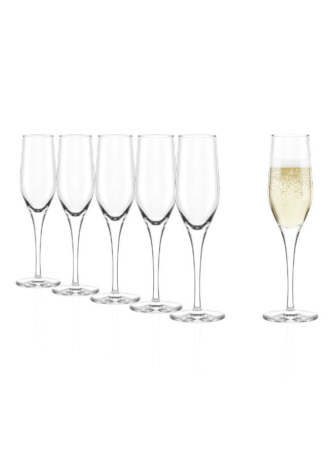 Stolzle Exquisit Champagne Flute Glass 175 ml- Set of 2 - Image 2