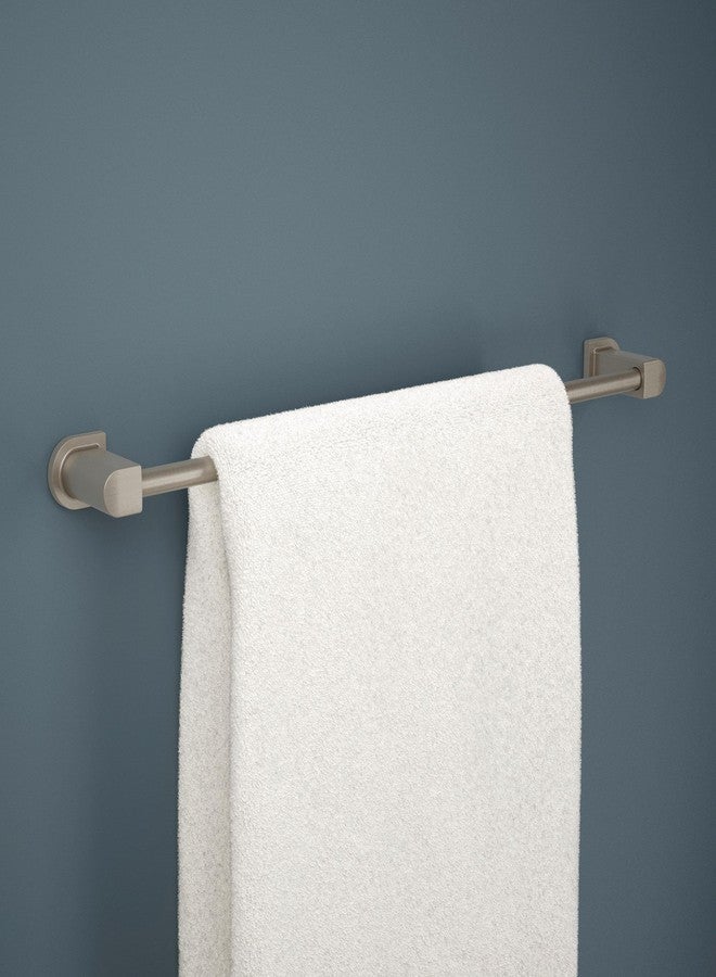 Peerless PA619-24BN Xander 24 inch Towel Bar, SpotShield Brushed Nickel - Image 2