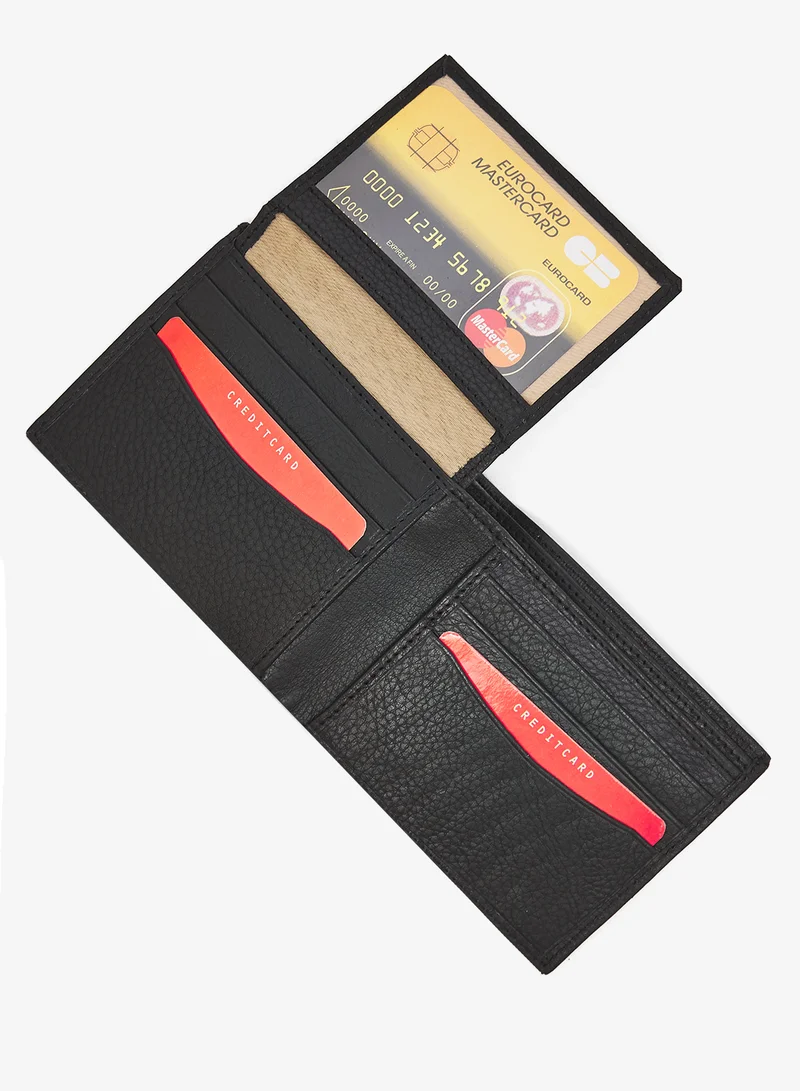 روبرت وود محافظ جلدية قابلة للطي بشعار حصان