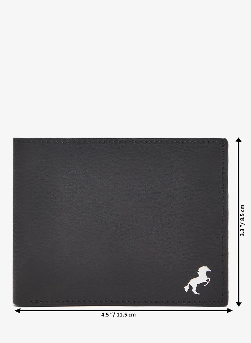 Robert Wood  Horse Logo Bi Fold Wallets for Men | Best Price UAE