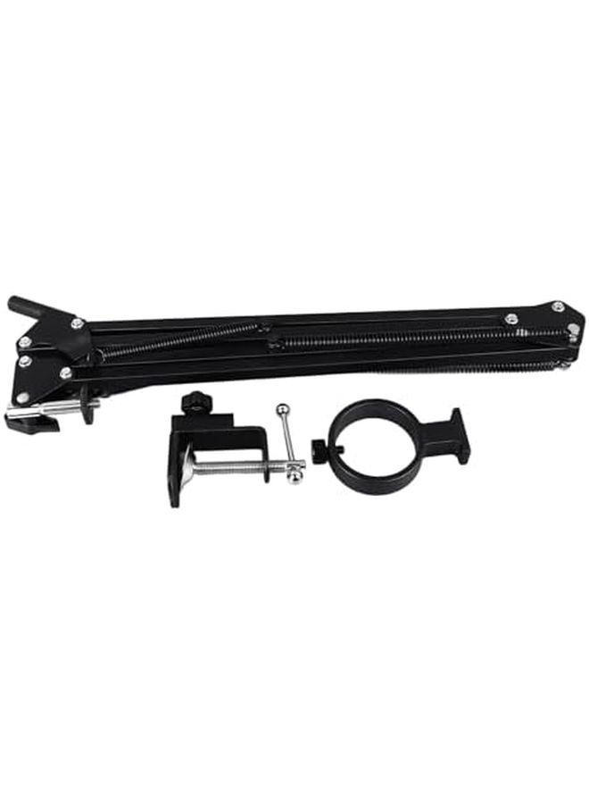 Heavy Duty Telescopic Flexible Microscope Industrial Camera Arm Stand Universal Mount - Image 1