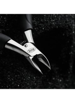 BEZOX BEZOX Ingrown Toenail Clippers - Precision Thick Toe Nail Clipper for Ingrown and Curly Nails, Comfort Grip Fingernail Clipper, Ergonomic Handle Toenail Scissors for Seniors  - Image 2