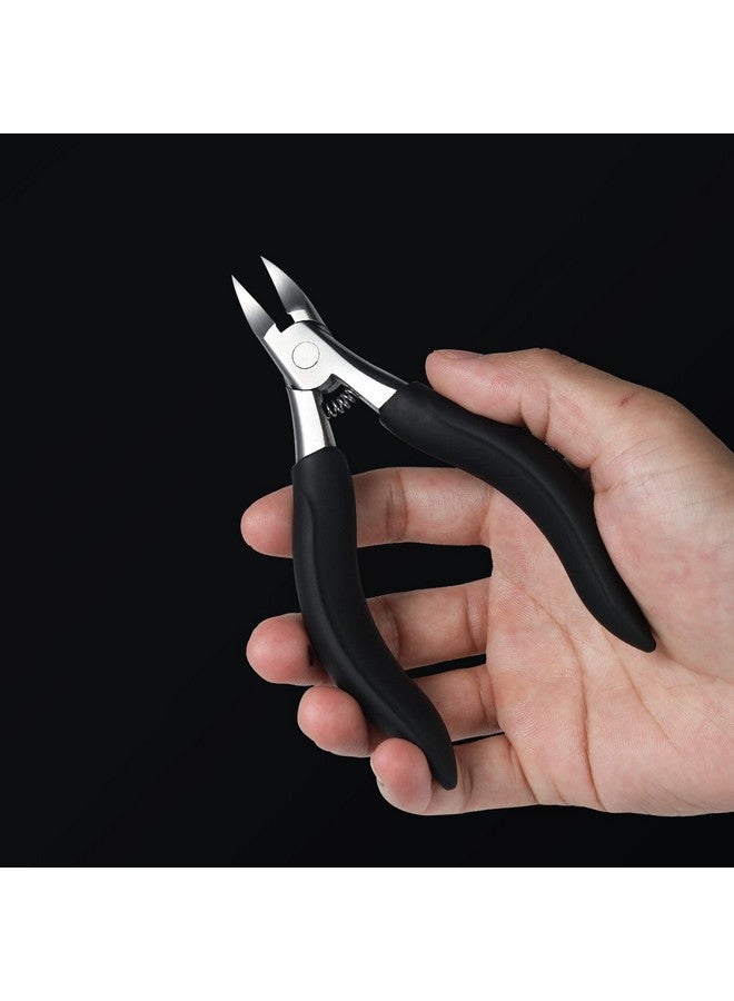 BEZOX Ingrown Toenail Clippers - Precision Thick Toe Nail Clipper for Ingrown and Curly Nails, Comfort Grip Fingernail Clipper, Ergonomic Handle Toenail Scissors for Seniors - Image 5