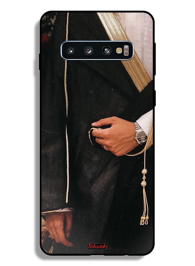 Tolwak Samsung Galaxy S10 Plus Protective Case Cover Arab Style - Image 2