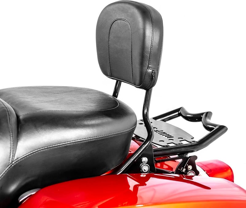 Mofun Luggage Rack Rear Grab Handles Bracket Kit Black for Harley Touring 2009-2024 - Image 4