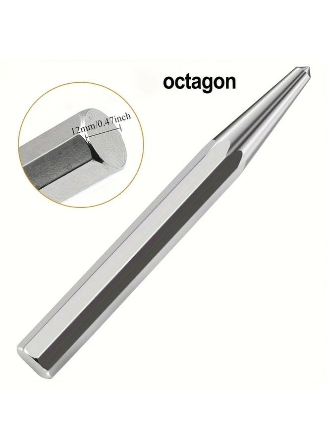 2pcs Octagonal Center Punch Locator High Hardness Metal Drilling Mark Tool - Image 4