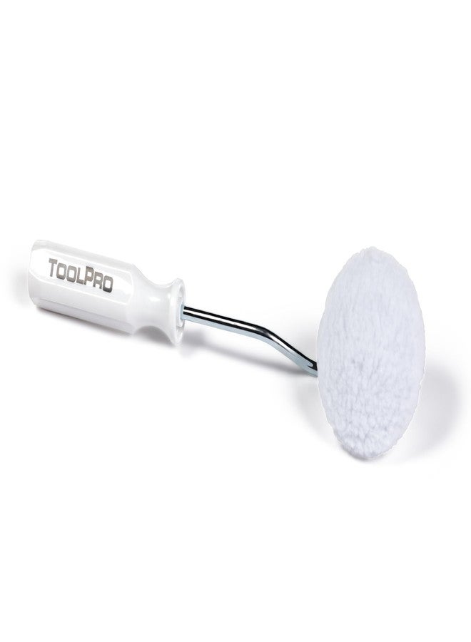 ToolPro Professional Grade 3 Inch Corner Roller & Applicator for Applying Drywall Mud to Corners - Image 3