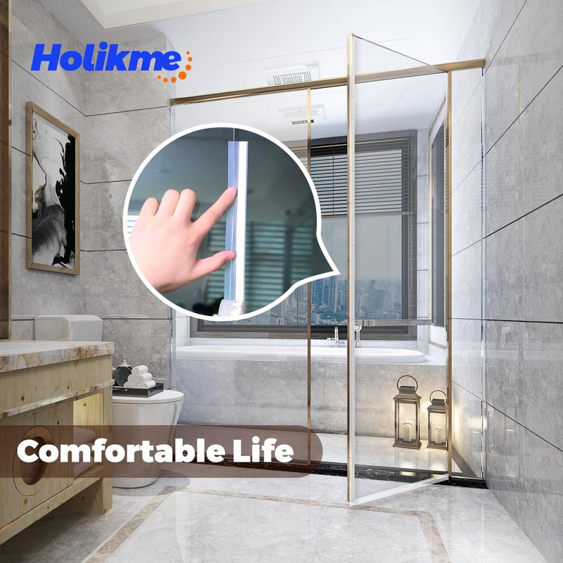 Holikme Weather Stripping Door Seal Strip 33 Feet, Sealing Sticker Sealing Tape for Door Draft Stopper Adhesive for Doors, Suitable for Windows, Doors - Image 3