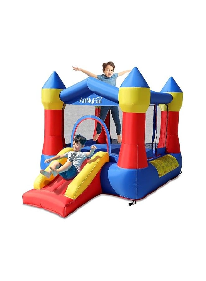 AirMyFun Inflatable Bounce Jumper House With Air Blower - Image 1