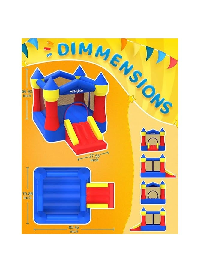AirMyFun Inflatable Bounce Jumper House With Air Blower - Image 3