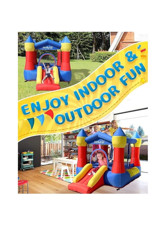 AirMyFun Inflatable Bounce Jumper House With Air Blower - Image 4