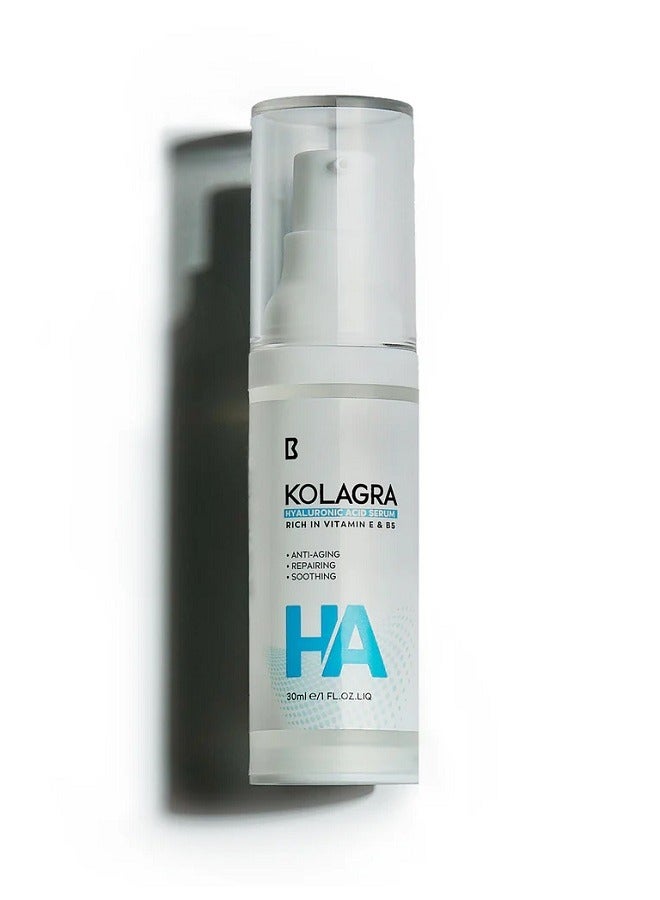 KOLAGRA Hyaluronic Acid Serum Rich IN Vitamin E & B5 30ml - Image 1