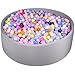 FUBOTRAD Ball Pit for Balls 472 x 137 Round Foam Ball Pits for Kids Toddlers Soft Play Equipment Balls NOT Included Light Gray - Image 2