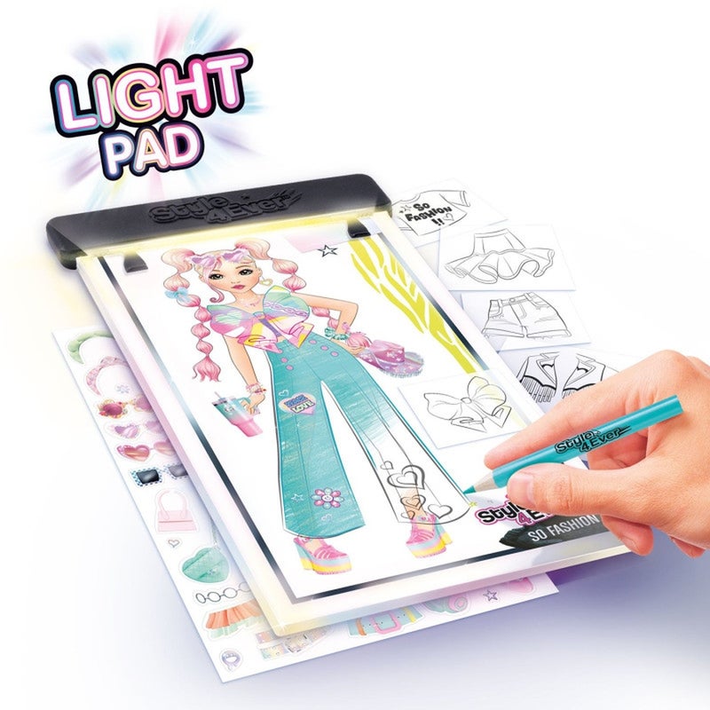 Canal Toys - Style 4 Ever Fashion Designer Light-Up Pad - OFG320 - Image 2