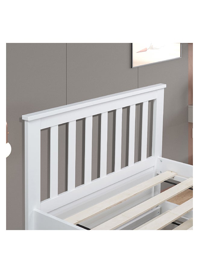 Home Box Vanilla Captain Single Bed 202.8 x 92 x 102.4 cm  - Image 3
