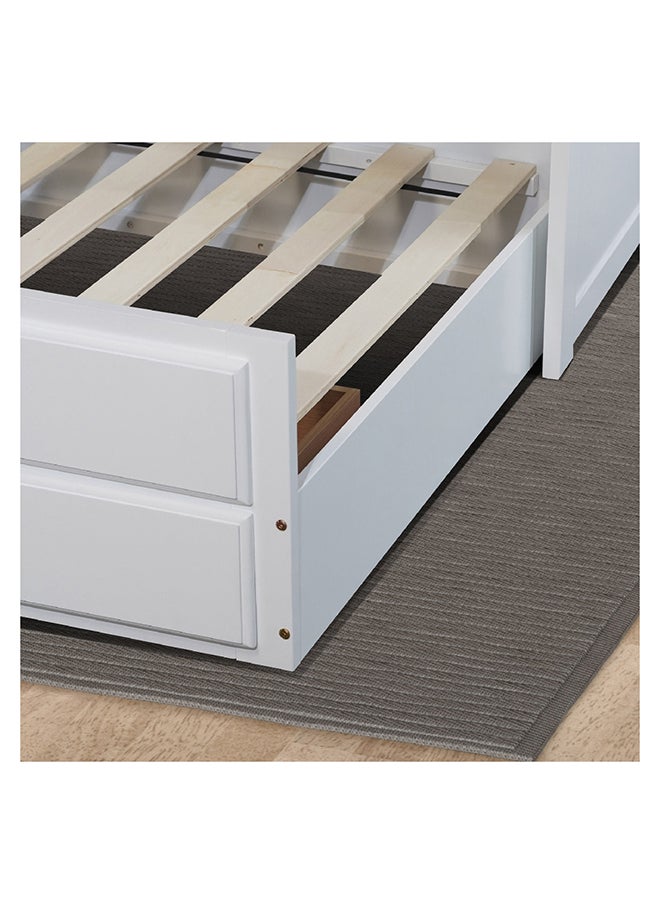 Home Box Vanilla Captain Single Bed 202.8 x 92 x 102.4 cm  - Image 4