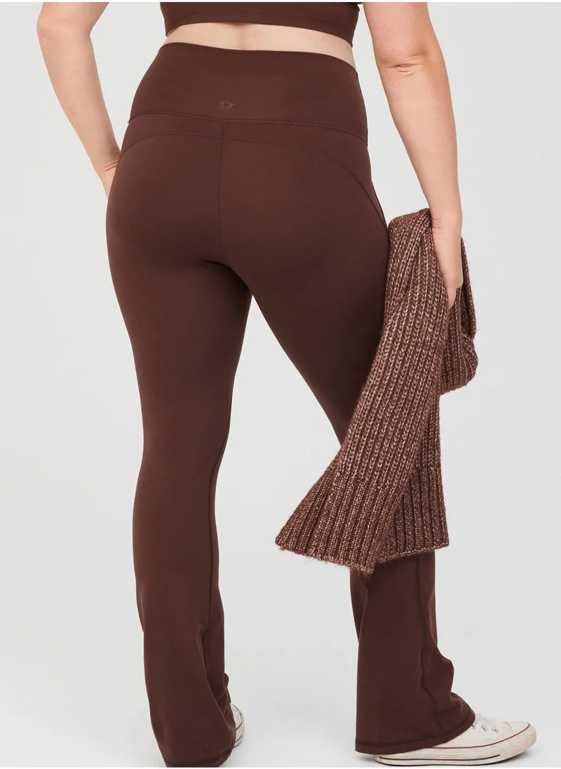 Aerie High Waist Flared Leggings