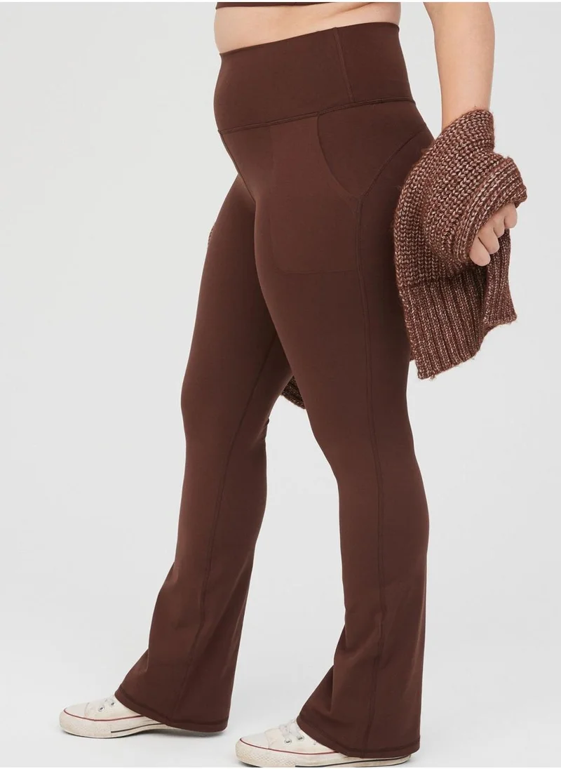 Aerie High Waist Flared Leggings
