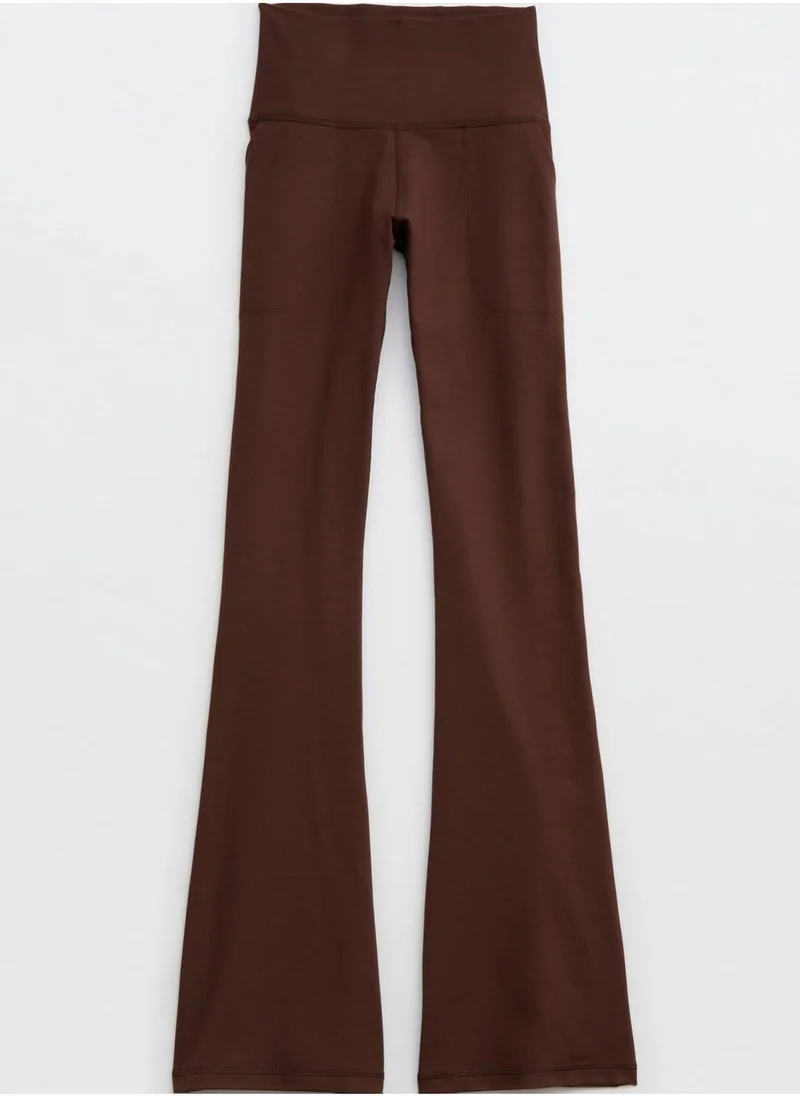 Aerie High Waist Flared Leggings