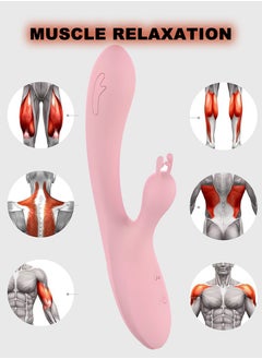 ARNOTEC Deep Tissue Muscle Massager for Back, Shoulder, and Legs – Dual-Head Electric Body Relaxation Tool with Vibration and Flexible Design – Portable Rechargeable Massage Device for Athletes and Home Use  - Image 3