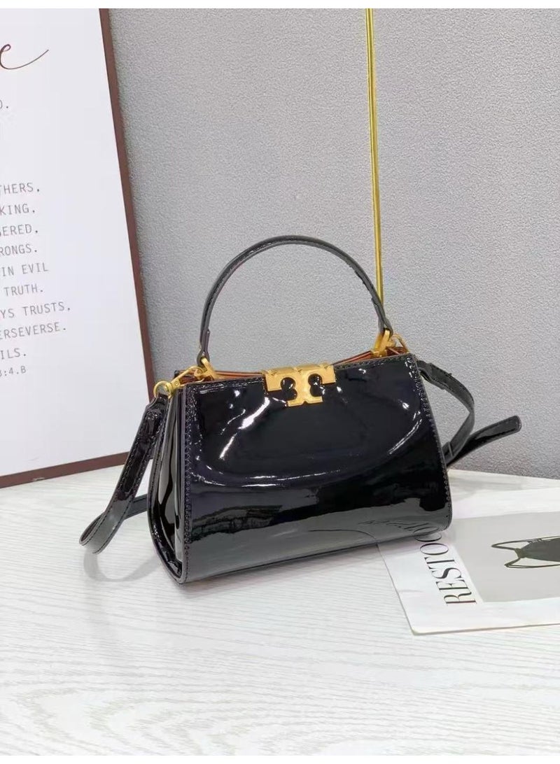 Tory  Mini Eleanor Satchel (black)