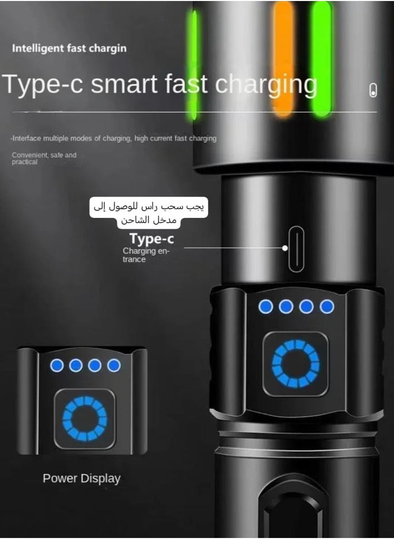 Aluminum Alloy Strong Light Flashlight
