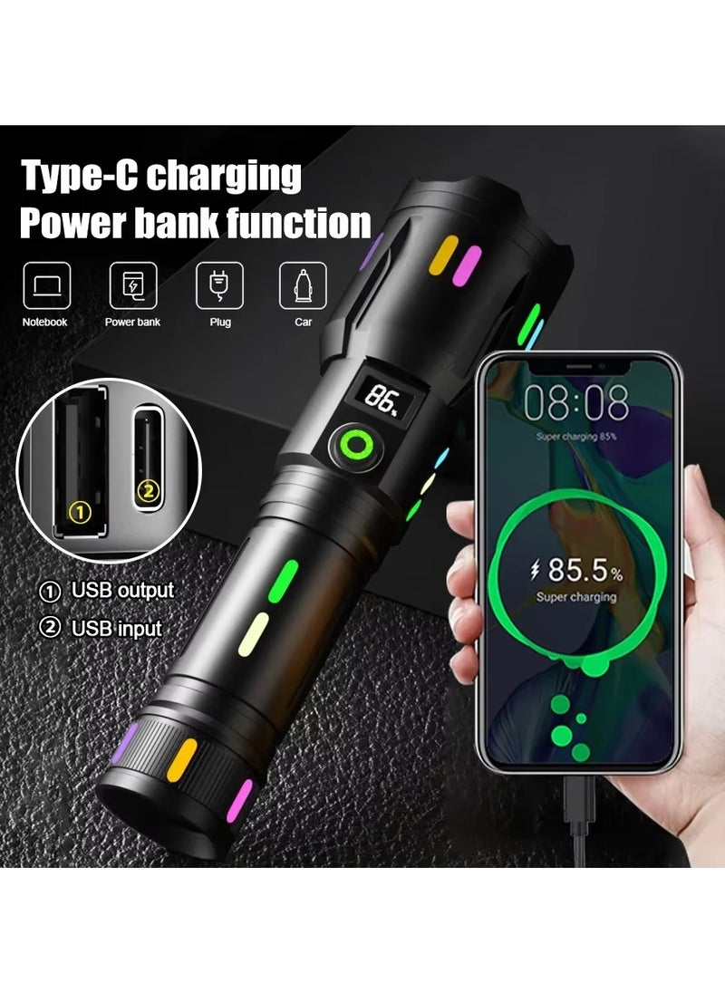 Aluminum Alloy Strong Light Flashlight