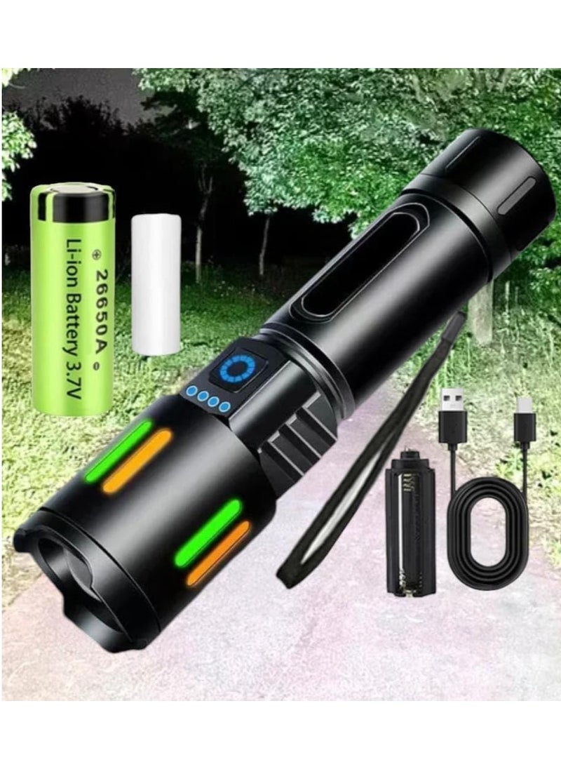 Aluminum Alloy Strong Light Flashlight