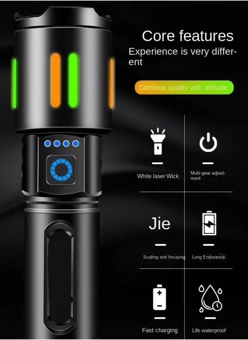 Aluminum Alloy Strong Light Flashlight