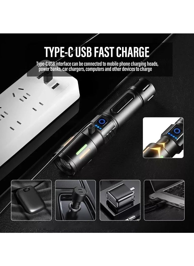 Aluminum Alloy Strong Light Flashlight