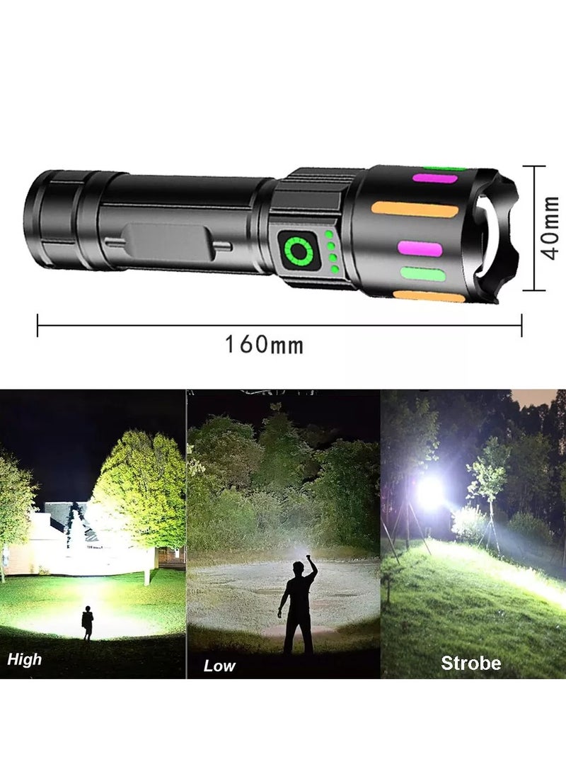 Aluminum Alloy Strong Light Flashlight