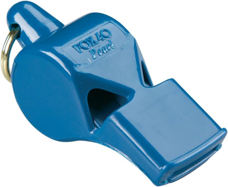 FOX40 Fox 40 Pearl Sports and Safety Loud Marine Whistle Blue 2 Pack - Image 2
