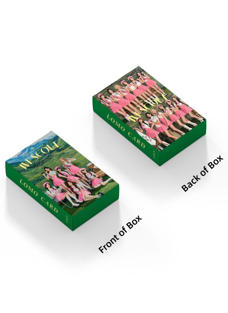 EHOME - 55Pcs IVE 3rd OFFICIAL FAN CLUB DIVE' [IVE SCOUT] Lomo Card - Image 1