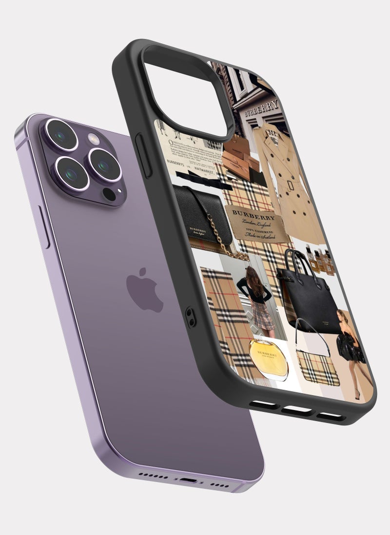 PXLAAT iPhone 14 Pro Max case cover Burberry - Image 2