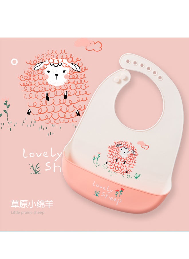 Generic - Soft Silicone Bib Baby Food Waterproof Bib - Image 1