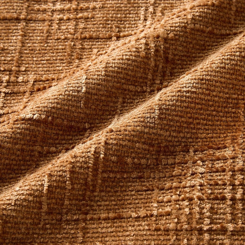 Allorry Fall Decorative Couch Throw Pillow Covers 18x18 Set of 2 Rust Soft Chenille Pillow Covers Neutral Textured Boho Cushion Covers for Modern Farmhouse Sofa Bedroom Living Room Decor SY008-B18 - Image 3