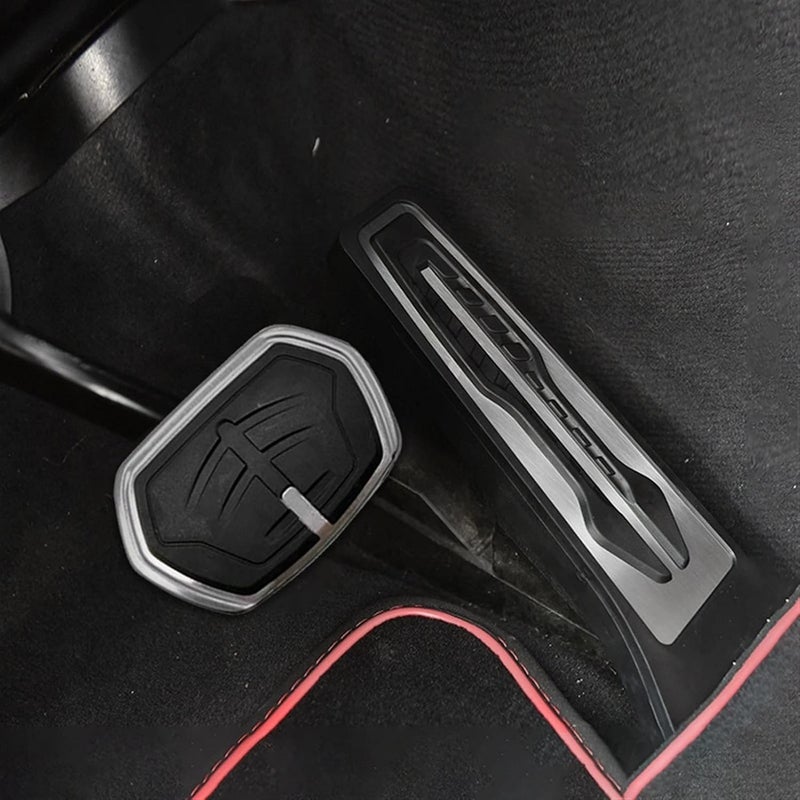 Wivplex Stainless Steel Car Foot Pedal Pad Set for BMW - Image 5