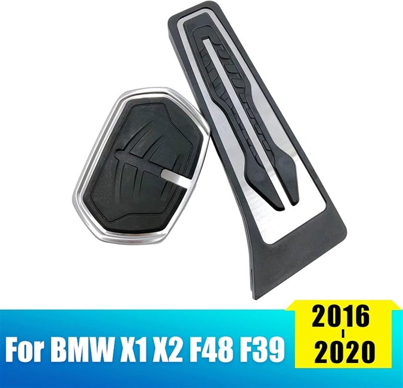 Wivplex Stainless Steel Car Foot Pedal Pad Set for BMW - Image 3