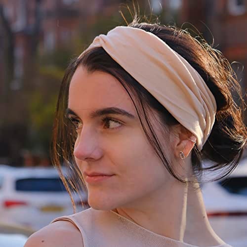 DRESHOW 8 Pack Headbands for Women Yoga Hairbands Vintage Criss Cross Knot Head Wrap - Image 4